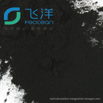 Wood base activated carbon for the refinement of pesticides